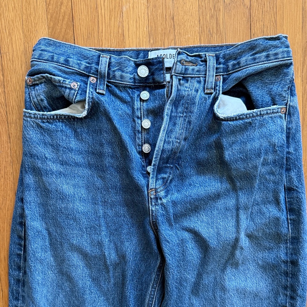 Agolde Kelly Straight Leg Jeans - Picture 2 of 6